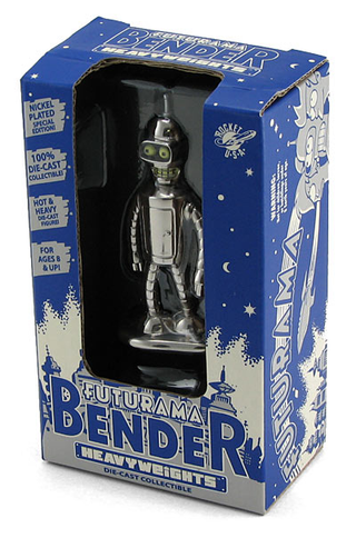 Illustration for article titled Die-Cast Bender Turns Head, Turns Heads